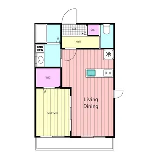 プレミアムハイムメゾン佐藤【2階】の間取り