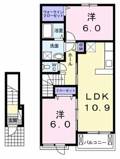 コッティアラヤ【2階】の間取り