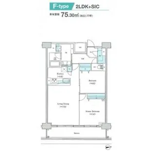 ロイジェント日吉II【12階】の間取り