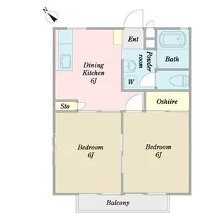 パークビレッジ2番館【2階】の間取り