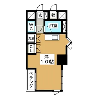 第一松栄ビル【3階】の間取り