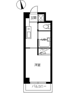 スカイコート目白【7階】の間取り
