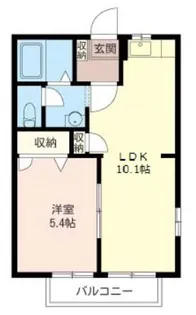 グランシード田中参番館 積水ハウスシャーメゾン!【1階】の間取り