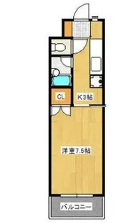 メゾン・ド・ルーブル【3階】の間取り