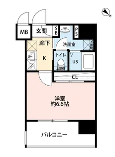 ザ・クォータニティ バイ サヴォイ【10階】の間取り