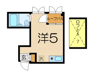 マリンヴィラQCA【3階】の間取り