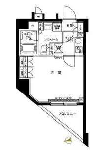 ルーブル大島弐番館【4階】の間取り