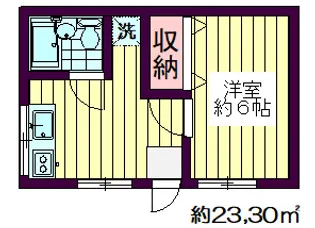 サニネス阿佐ヶ谷 A棟【1階】の間取り
