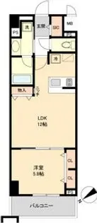 グランルクレ新栄イースト【3階】の間取り