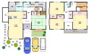 石川県野々市市末松2【一戸建】の間取り
