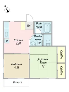 アメニティハイム【2階】の間取り