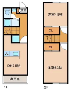 OA FLAT飯田の間取り