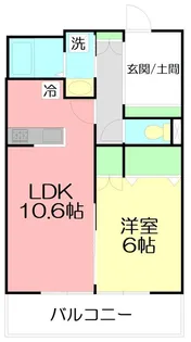リヴァージュ湘南【1階】の間取り