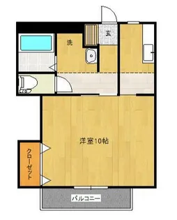 オークレストα【1階】の間取り