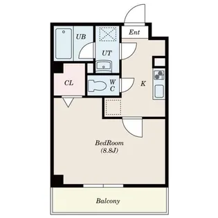 スプリームサカイ【4階】の間取り