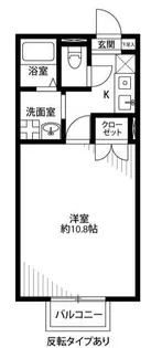 アムール エフ 1番館【1階】の間取り
