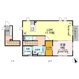 OPTIMO(オプティモ)【2階】の間取り