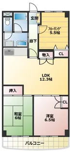 シャルマン5【5階】の間取り