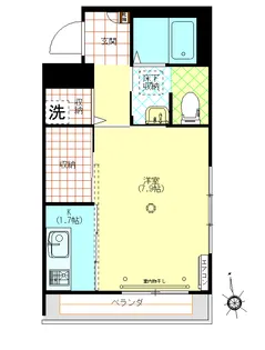 SHMシャインハイム並木【2階】の間取り