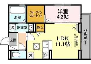 パークN【1階】の間取り