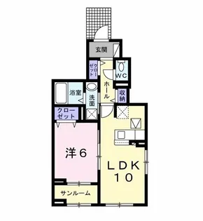 サンヴェール長者ヶ台 II【1階】の間取り