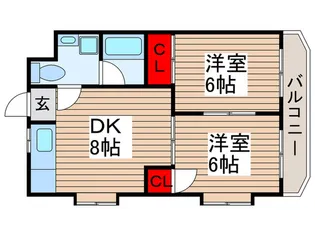 ヴィスターラティーズ【3階】の間取り