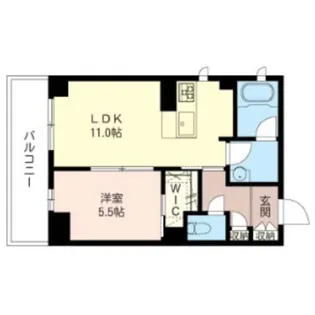 シャトー・エスペランス【3階】の間取り