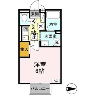 ドリームアーク【1階】の間取り