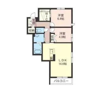 プレミアス【3階】の間取り