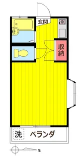 MSハイツIII【1階】の間取り