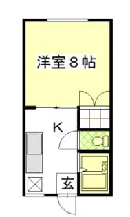 レジデンスレイ【2階】の間取り