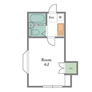 カーサココ【1階】の間取り