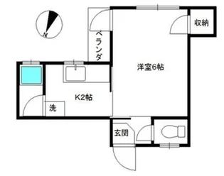 ヴィレッジK【3階】の間取り