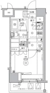 セジョリ板橋桜通り【2階】の間取り