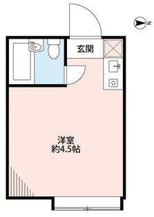サンギャザー綾瀬【1階】の間取り