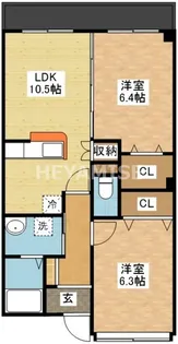 ProsperityPlace【2階】の間取り