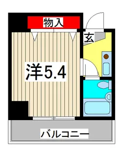 エリス・アカオ【6階】の間取り