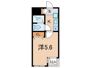ガーデンコート26【1階】の間取り