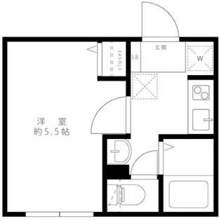 プリマヴェーラ小杉【1階】の間取り