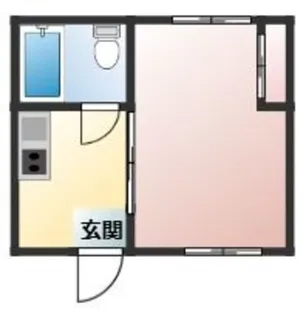 フォレストカジイ相模大野【1階】の間取り