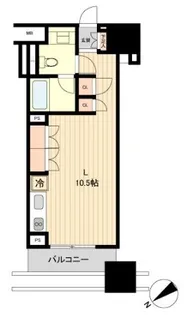 プロスペクトKALON三ノ輪【4階】の間取り