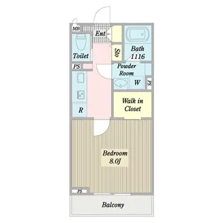 リージェ公津の杜【3階】の間取り