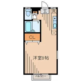 レジデンスピア1【1階】の間取り
