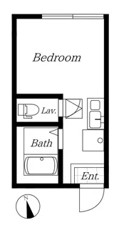 G・Aヒルズ山手II B棟【1階】の間取り