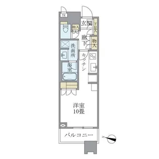 Brillia Towers目黒 ノースレジデンス【3階】の間取り