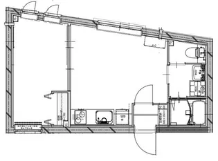 アルファベット森下【1階】の間取り