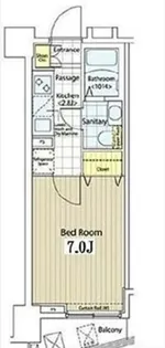 カスタリア銀座II【7階】の間取り