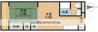ベルハウス【3階】の間取り