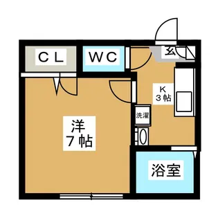 ☆エクセル代沢【1階】の間取り