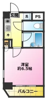 グリーンスクエア【5階】の間取り